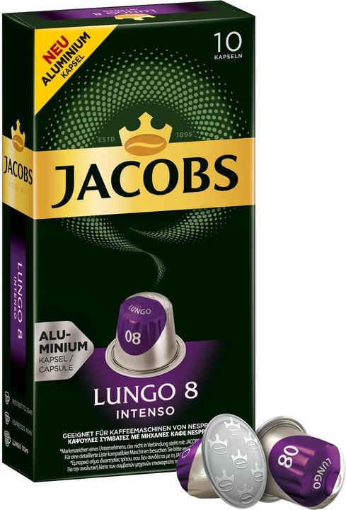 Image du produit Jacobs Lungo 8 Intenso (10 x Port.)