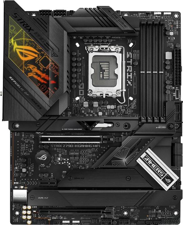 Produktbild ASUS ROG STRIX Z790-H GAMING WIFI (LGA 1700, Intel Z790, ATX)