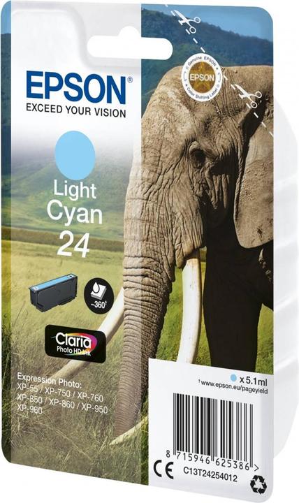Actual product image Epson 24 Claria Photo HD (LC)