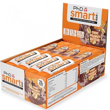 Actual product image PhD Nutrition PHD Smart (Chocolate, Peanut Butter, 12 pcs., 768 g)