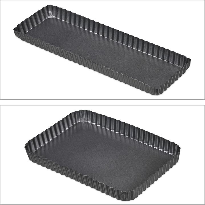 Image du produit Relaxdays Moule-tarte rectangulaire