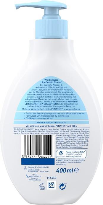 Produktbild Penaten Ultra Sensitive Körperlotion