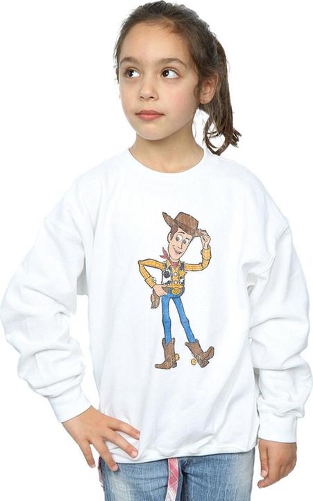Produktbild Disney Toy Story 4 Sheriff Woody Pose Sweatshirt Mädchen (152, 158)