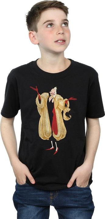 Immagine prodotto Disney 101 Dalmatians Classic Cruella De Vil Maglietta Ragazzi (116)