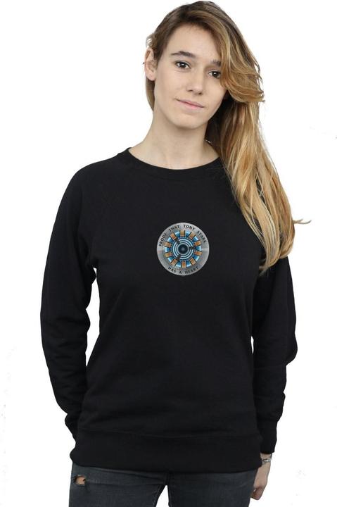 Image du produit Sweatshirt Femme/Ladies Avengers Endgame Tony Stark Heart (XL)