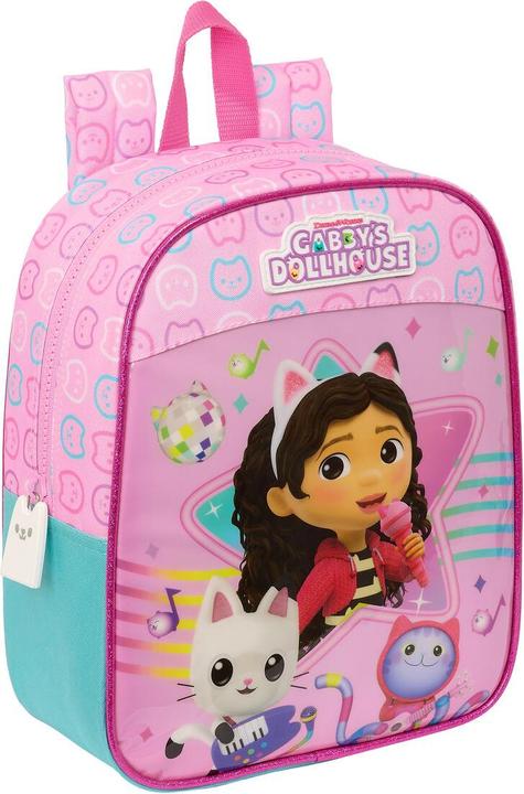 Gabby's Dollhouse Schulrucksack Party Rosa 22 x 27 x 10 cm