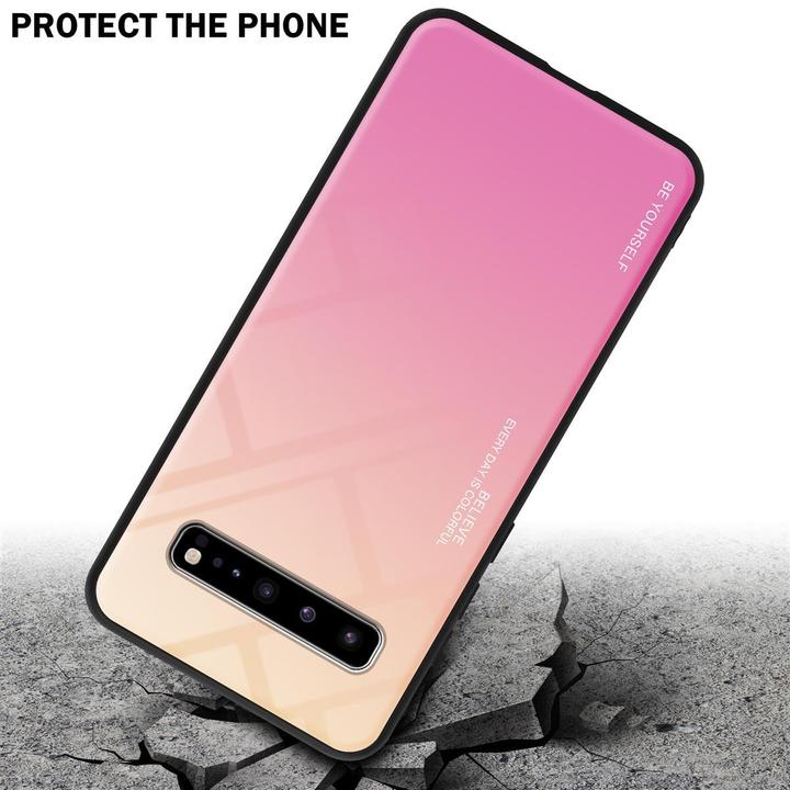 Productafbeelding Cadorabo TPU 2 kleuren glasdekking (Samsung Galaxy S10 5G)