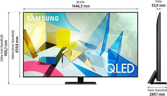 Image du produit Samsung QE65Q80T (65", QLED, 4K, 2020)