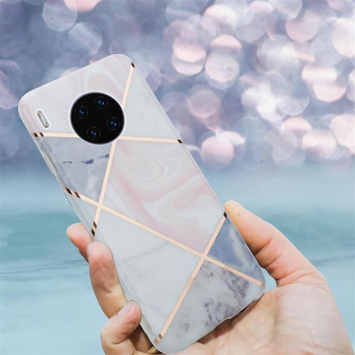 Immagine prodotto Cadorabo IMD TPU Colourful Marble Cover (Mate 30 Pro)