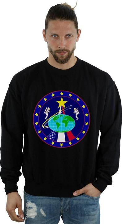 Immagine prodotto Nasa Classic Globe Astronauts Felpa Uomo (M)