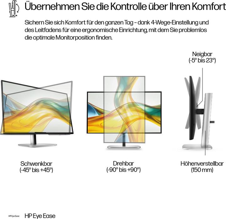 Image du produit HP Écran QHD 27 pouces Series 5 Pro - 527pq (2560 x 1440 pixels, 27")