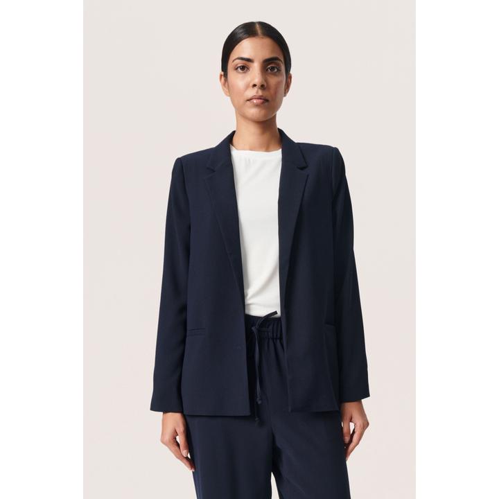 Actual product image Soaked in Luxury 's long-sleeved blazer shirley (XL)