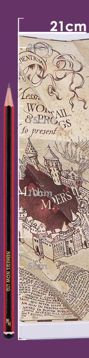 Produktbild Nemesis Now Harry Potter faltbare Lampe Marauders Map 15 cm