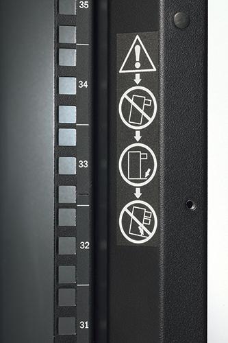 Image du produit APC NetShelter SX 48U 600mm Wide x 1070mm Deep Enclosure Without Sides Without Doors Noir (48 HE, Rack 19 pouces)