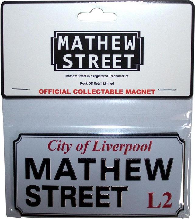 Image du produit Rock Off - Aimant de réfrigérateur MATHEW STREET LIVERPOOL (1 x)