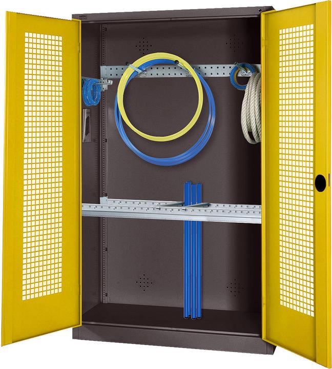 Image du produit C+P Armoire modulaire pour équipements sportifs avec équipement de base (hxlxp : 195x120x50 cm, avec