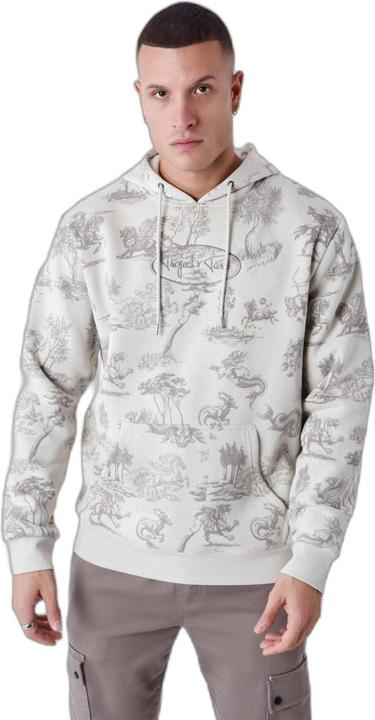 Project X Paris Kapuzen-Sweatshirt mit mythologischem Motiv