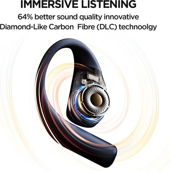 Actual product image 1More Open Earbuds S70 (White) (Wireless)