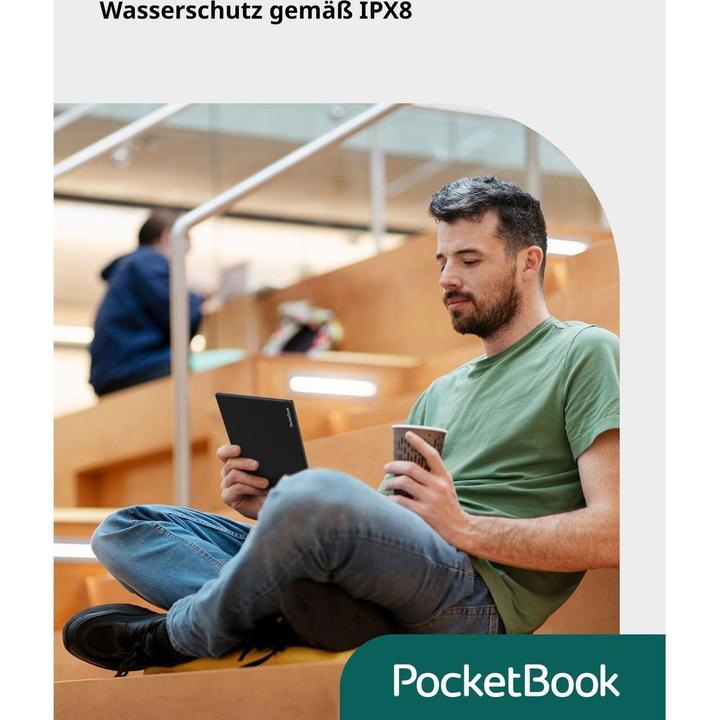Image du produit PocketBook InkPad Color 3 (7.80", 32 Go, Mer déchaînée)