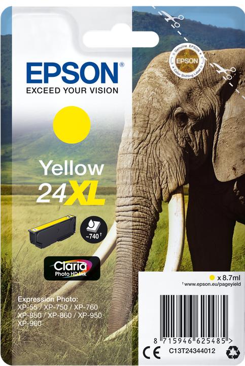 Immagine prodotto Epson 24XL Claria Photo HD (Y)