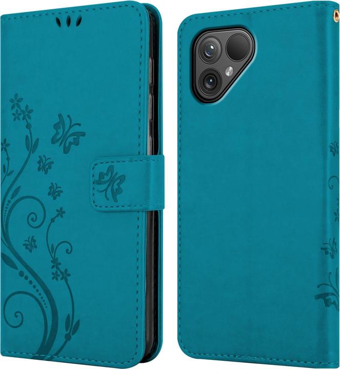 Produktbild Cadorabo Hülle für Fairphone 5 mit Blumen Muster (Fairphone 5)