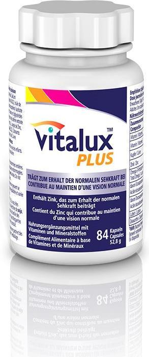 Actual product image Vitalux Plus caps (84 Piece, Capsules, 98 g)