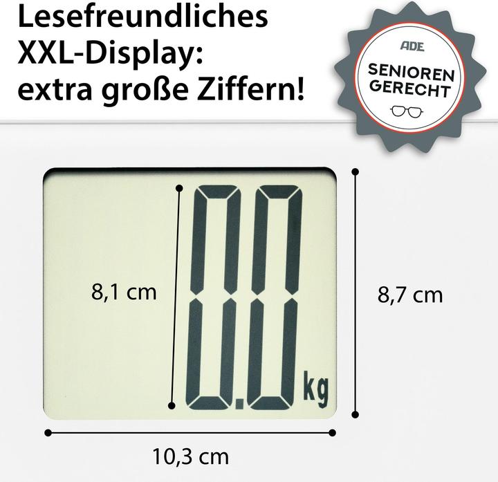 Immagine prodotto ADE Bilancia pesapersone digitale (200 kg)