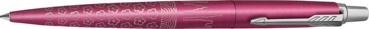 Actual product image Parker Pen Retractable biros JOTTER Tokyo, metallic pink Stroke width: M, stroke colour: blue, barrel made of (Pink, 1 x)