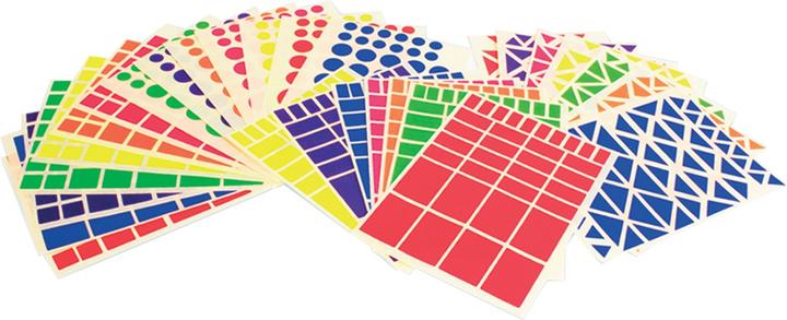 Produktbild Joustra Stickerbilder STICKER BOARDS, 33-teilig für Kinder ab 4 Jahre, spielerischer Umgang mit F...