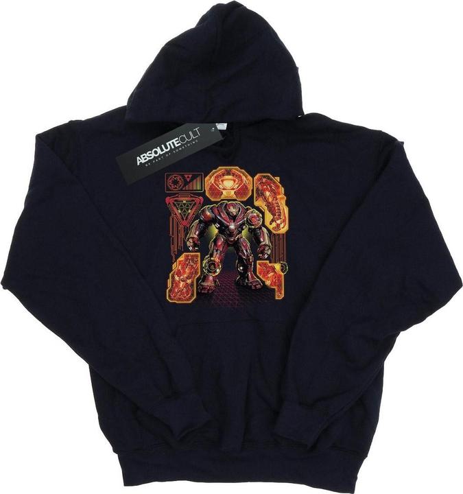 Produktbild Avengers Infinity War Hulkbuster Blueprint Kapuzenpullover Jungen (140, 146)