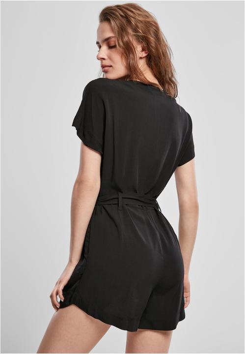 Produktbild Urban Classics Ladies Short Viscose Belt Jumpsuit (M)