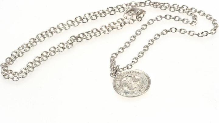 Actual product image Celtic FC Necklace With Pendant Silver Plated (100% metal)