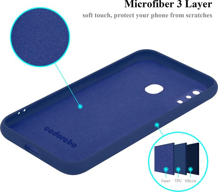 Actual product image Cadorabo TPU Liquid Silicone Case Cover (Samsung Galaxy A20, Samsung Galaxy M10s, TCL A30)