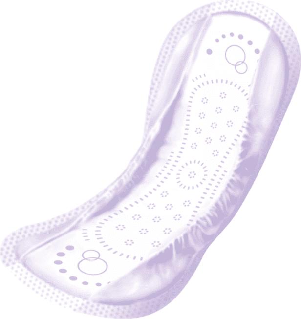 Actual product image Seni Lady Slim Mini Plus Einlage atmungsaktive anatomische 10x22.5cm 2.5 Tropfen (20 x, Mini)