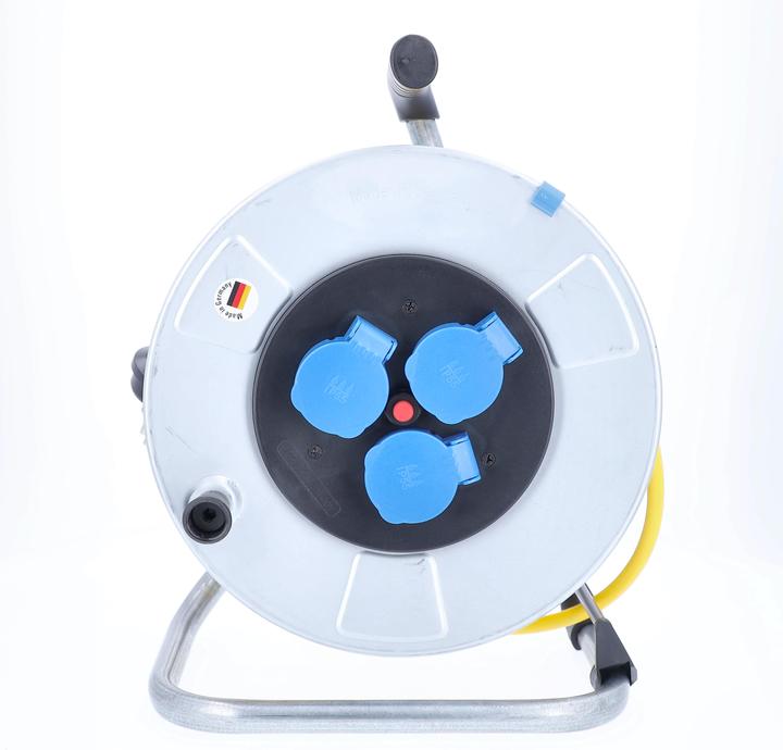 Actual product image As - Schwabe Metal cable reel (25 m, 1.50 mm²)
