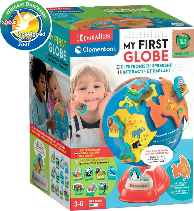 Image du produit Clementoni Education - Mon premier jeu éducatif sur le globe terrestre