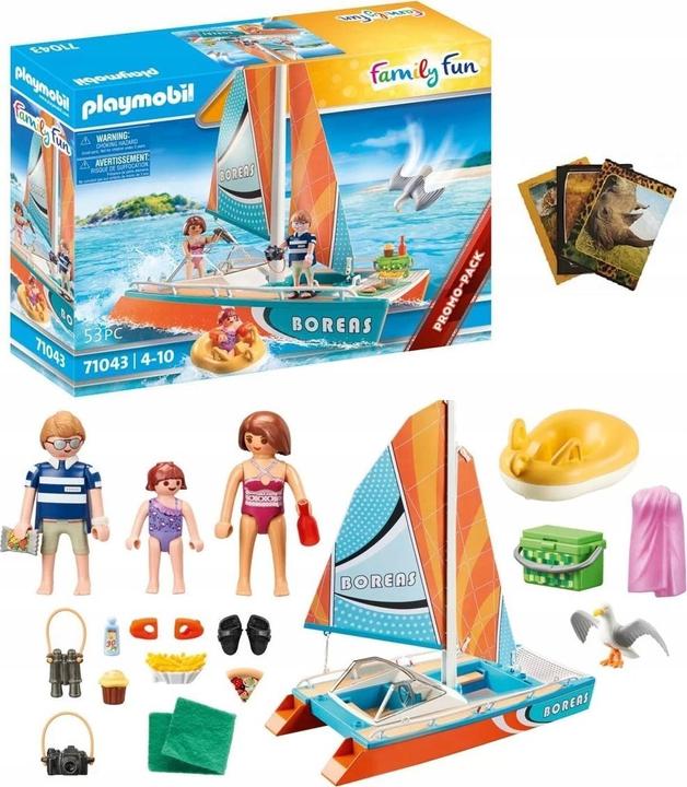 Image du produit Playmobil 71043 Catamaran (71043, Playmobil Family Fun)