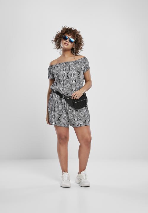 Immagine prodotto Urban Classics Tuta corta da donna AOP Off Shoulder (4XL)