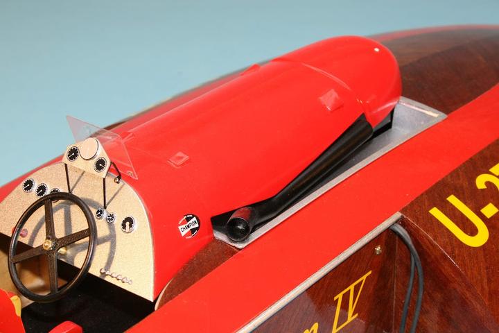 Actual product image Billing Boats 1:12 Slo-Mo-Shun IV- wooden hull-photo manual (428336)