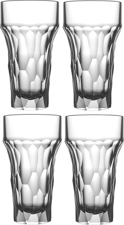 La Rochère Verre à bière Silex 430 ml, 4 pièces, Transparent (0.43 l, 4 x)
