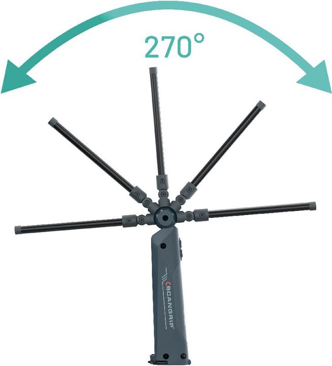 Produktbild Scangrip Akku-LED Taschenlampe Slim (31 cm, 500 lm)