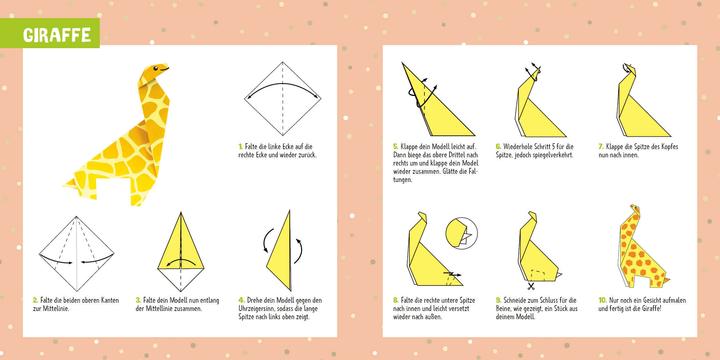 Actual product image 111 x paper folding - animals in the zoo