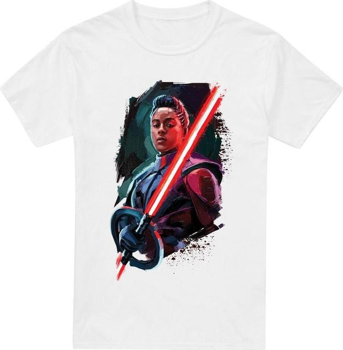 Actual product image Star Wars Mens Obi Wan Kenobi Reva Painted T-Shirt (XXL)