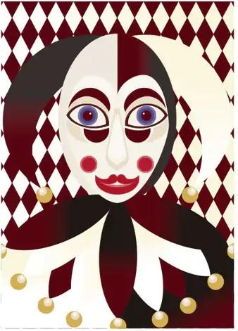 Actual product image S.wert Design Postcard Basel Fasnacht Ueli (1 pcs.)