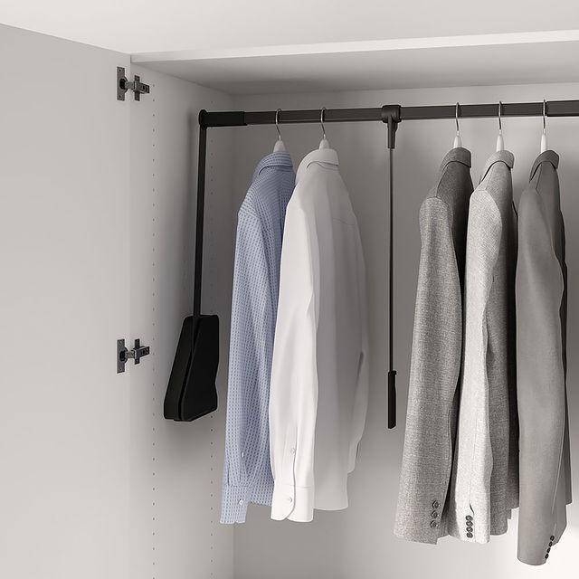 Produktbild Hettich Distanzstück für Kleiderlift Conero schwarz