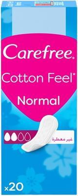 Actual product image Carefree Normal With Cotton Extract Panty Liners 20Pcs (20 x, Sanitary pads)