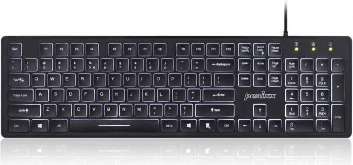 Produktbild Perixx Periboard-317 Keyboard, Wired Black, United States (11566) (US, Kabelgebunden)