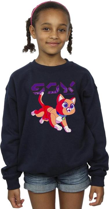 Actual product image Disney Girls Lightyear Sox Digital Cute Sweatshirt (140, 146)