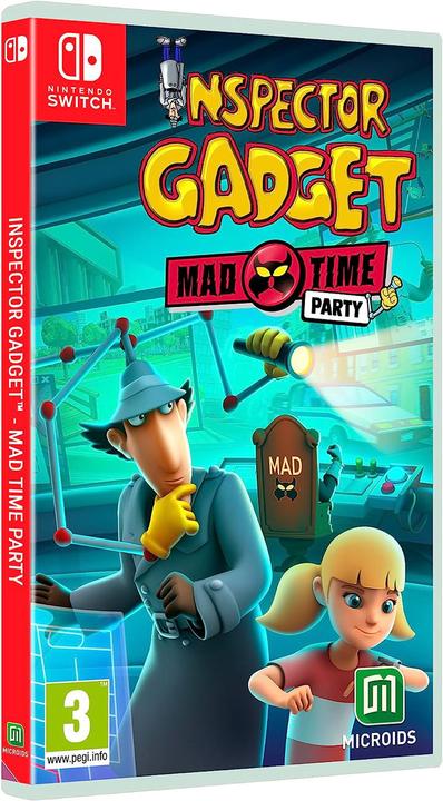 Image du produit Microids Inspecteur Gadget : Mad Time Party (Code in Box) (Switch, Switch Lite, Switch OLED, DE)