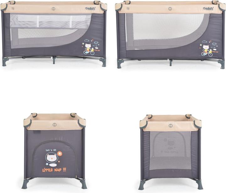 Image du produit Moni lit de voyage Tommy, 2 niveaux